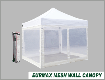 Screen wall canopy